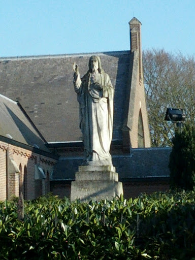 Jesus Statue at Acht Church 