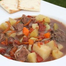 Crock Pot Beef Vegetable Soup