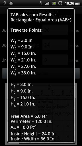 【免費工具App】Rectangular Duct Traverse Tool-APP點子