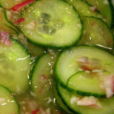 Japanese Inspired Cucumber Salad
