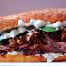Roast Beef and Blue Cheese Sandwich