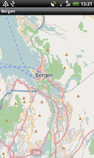Bergen Street Map