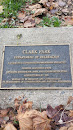 Clark Park Plaque