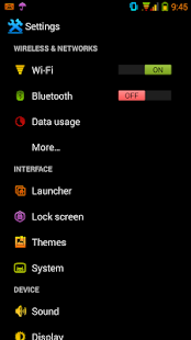 How to mod CM10.1 Neon Color Dark Theme 2.74 apk for bluestacks