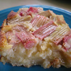 Rhubarb Cream Squares