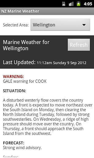 NZ Marine Weather
