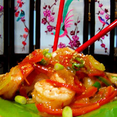 Amazing Apricot Glazed Shrimp
