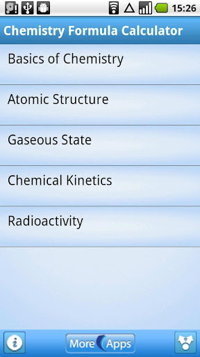 Chemistry Formula Calculator