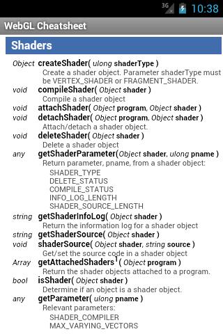 【免費書籍App】WebGL Cheatsheet-APP點子