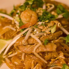 Your Pad or Mine? (Chicken & Shrimp Pad Thai)