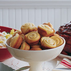 Orange Spiral Rolls