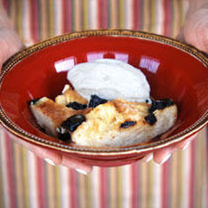 Croissant and Armagnac Bread Pudding  Recipe