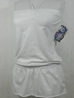 SELF ESTEEM $32 White Knit Tube Top - Sz M