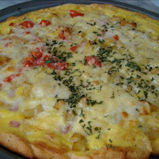 Sausage and Egg Breakfast Pizza