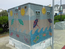 Beach Box Mural