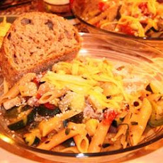 Pasta Primavera with Smoked Gouda