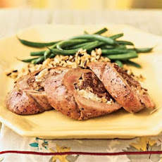 Fig and Blue Cheese-Stuffed Pork Tenderloin