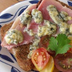 Grilled Ham and Blue Cheese Sandwich - Croque Monsieur