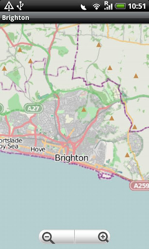 Brighton Street Map