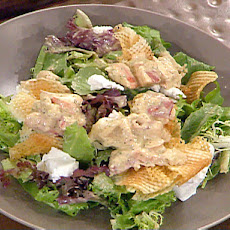 Potato Gaufrettes with Lobster Remoulade
