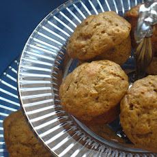 Whole Wheat Banana Muffins