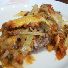 Meat Cabbage Casserole