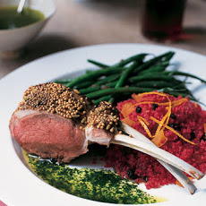 Haricots Verts with Mustard Vinaigrette