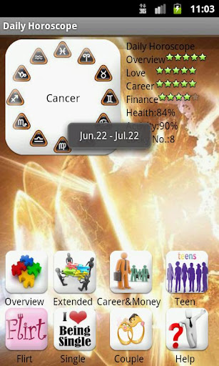 daily-horoscope for android screenshot