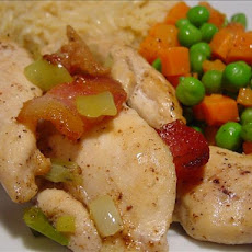 Quick Chicken and Bacon Sauté