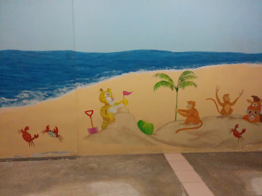 Fun On The Beach Mural