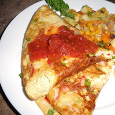 Eggs With Crab Meat