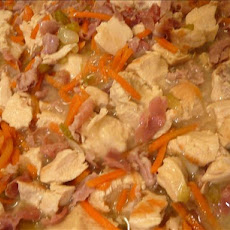 Classic French Chicken in White Wine Sauce