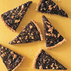Chocolate-Nut Tart with Dried Fruit