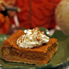 Pumpkin Gooey Chess Squares