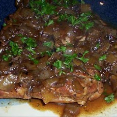 Chicken Thighs With Sweet Onion Balsamic Relish