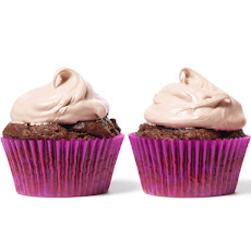 Chocolate Cupcakes With Meringue Frosting