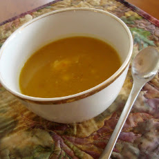 Delicate Delicata Squash Soup with Just a Little Kick