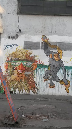 Monos Mural