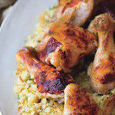 Tandoori Chicken with Date-Nut Couscous