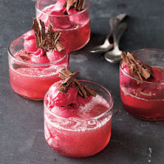 Sparkling Raspberry Parfaits