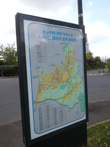 Plan De Ville La Queue En Brie