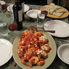 Mini Shrimp and Feta Casseroles