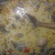 Swiss-Barley Mushroom Soup
