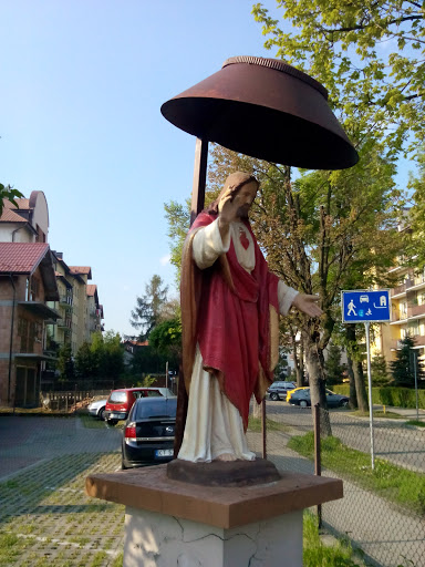 Crossroads Shrine with a Statue of Jesus