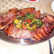 Grilled Ham With Glaze