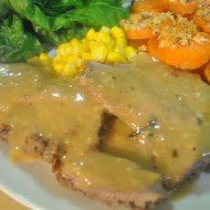 Butterflied, Barbecued Leg of Lamb