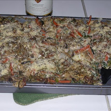 Irresistible & Healthy Vegetarian Lasagna W/ Cream Sauce!