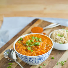 Y Coconut Curry Red Lentil Soup