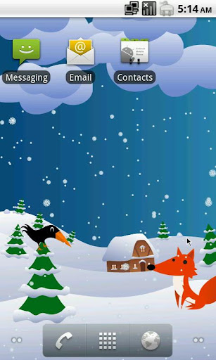 Interactive Winter Forest