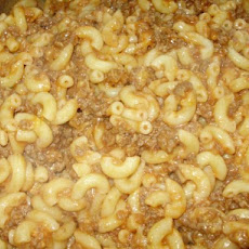 Beefy Macaroni Skillet